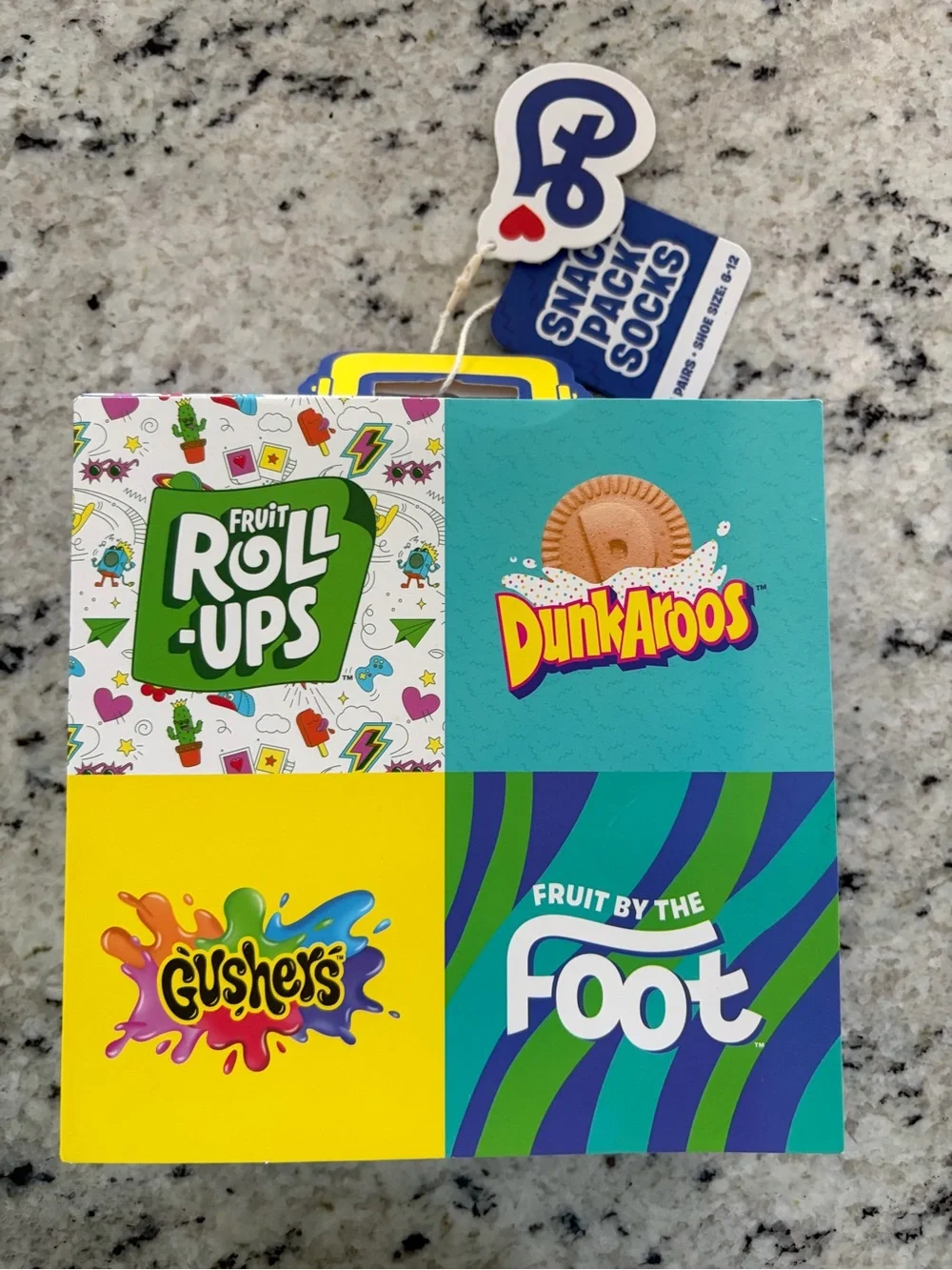 Snack Pack Novelty Crew Socks - Multi Color